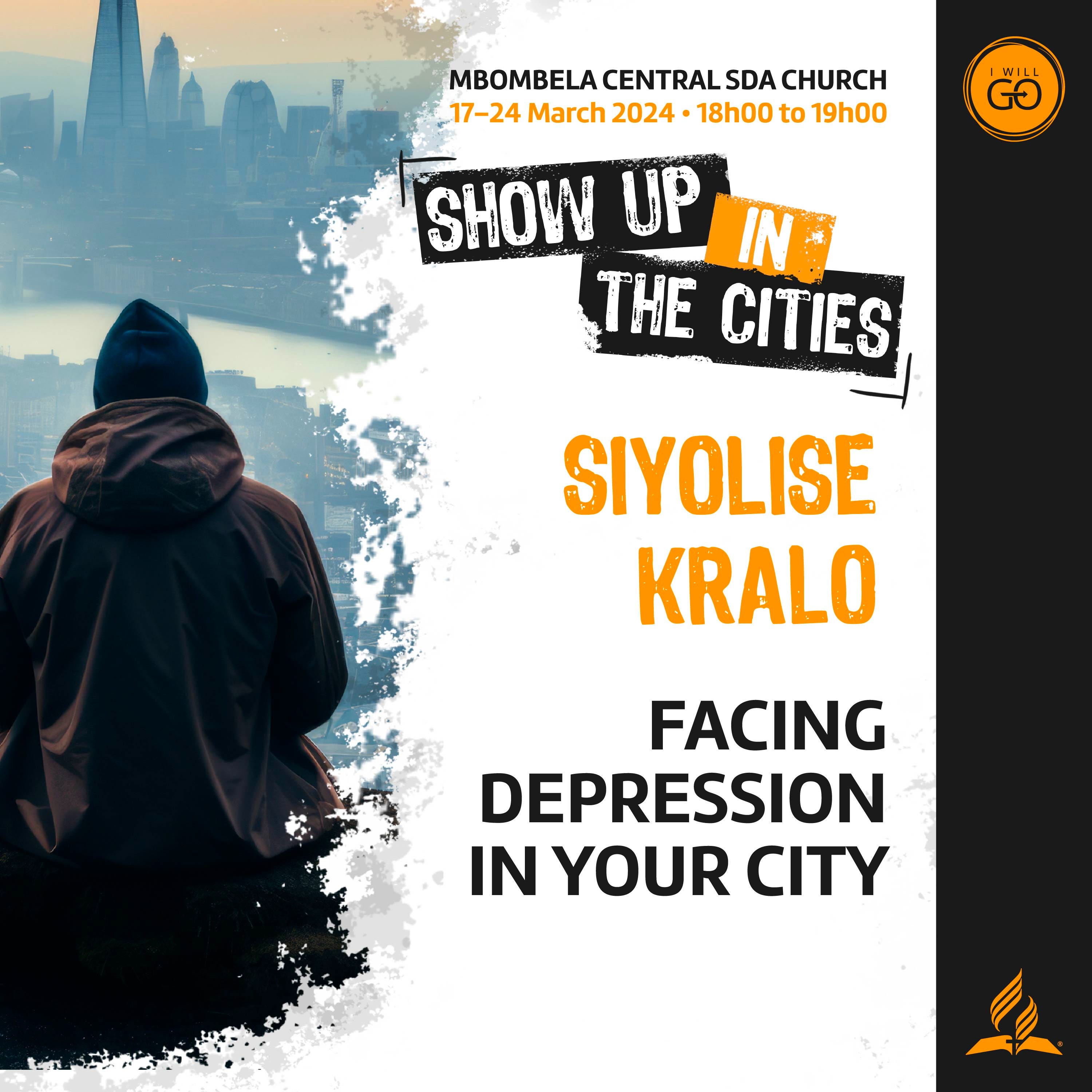 Siyolise Kralo • Facing Depression in Your City