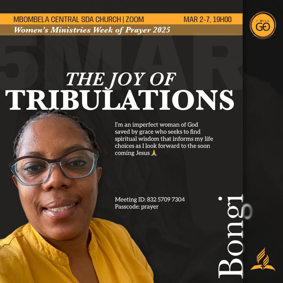 The Joy of Tribulations (by Bongi)