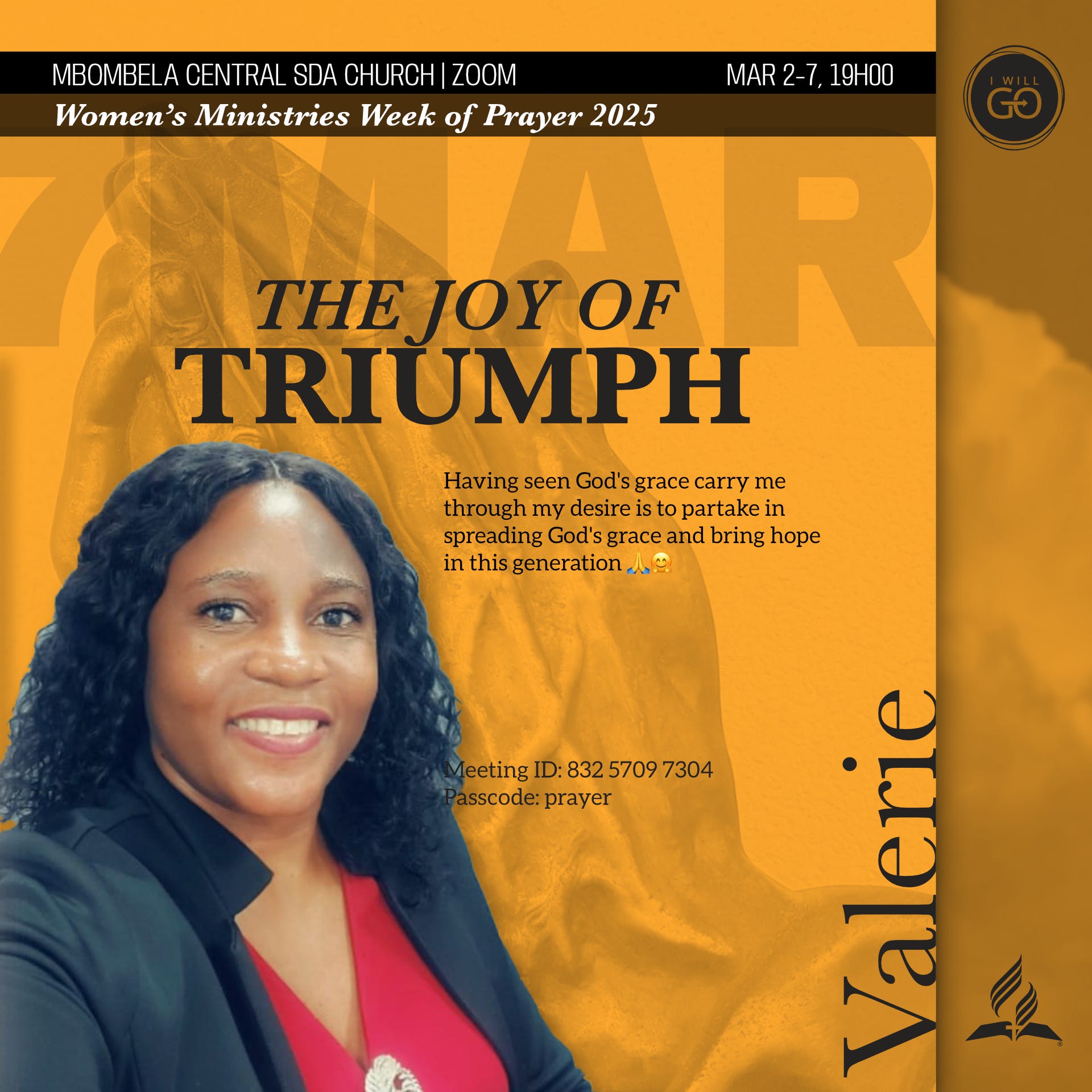 The Joy of Triumph (by Valerie)