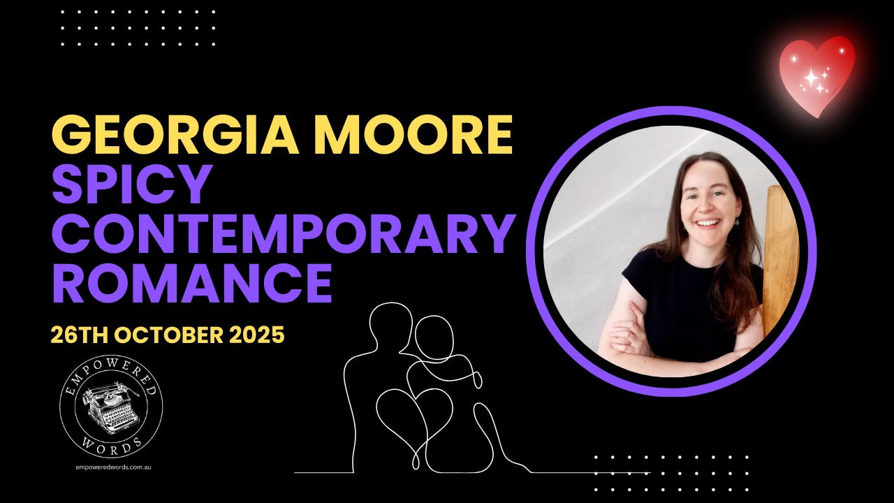 The Art of Romance Writing with Georgia Moore  episode artwork