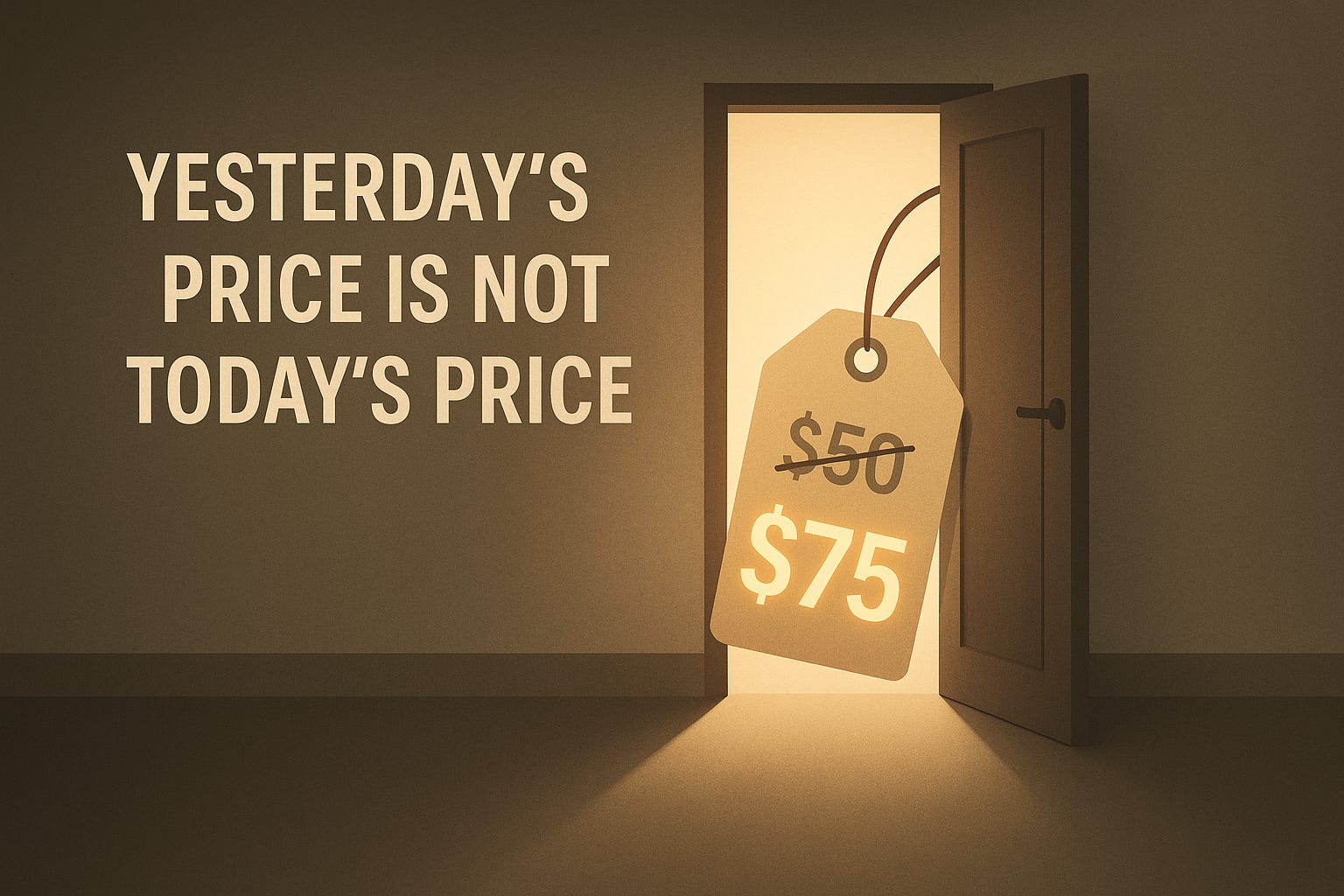 Yesterday’s Price is Not Today’s Price episode artwork