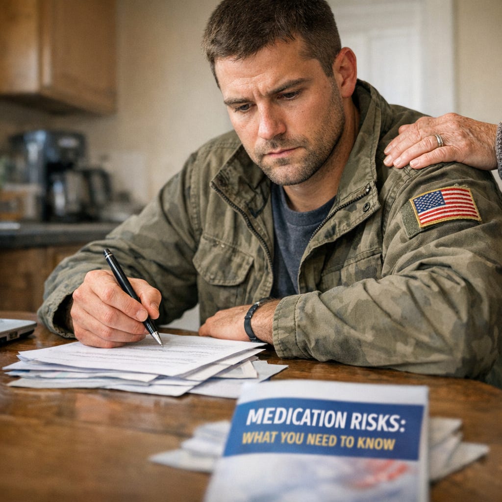 Support HR 4837 & S.3314 - Written Informed Consent Act to Save Veteran Lives