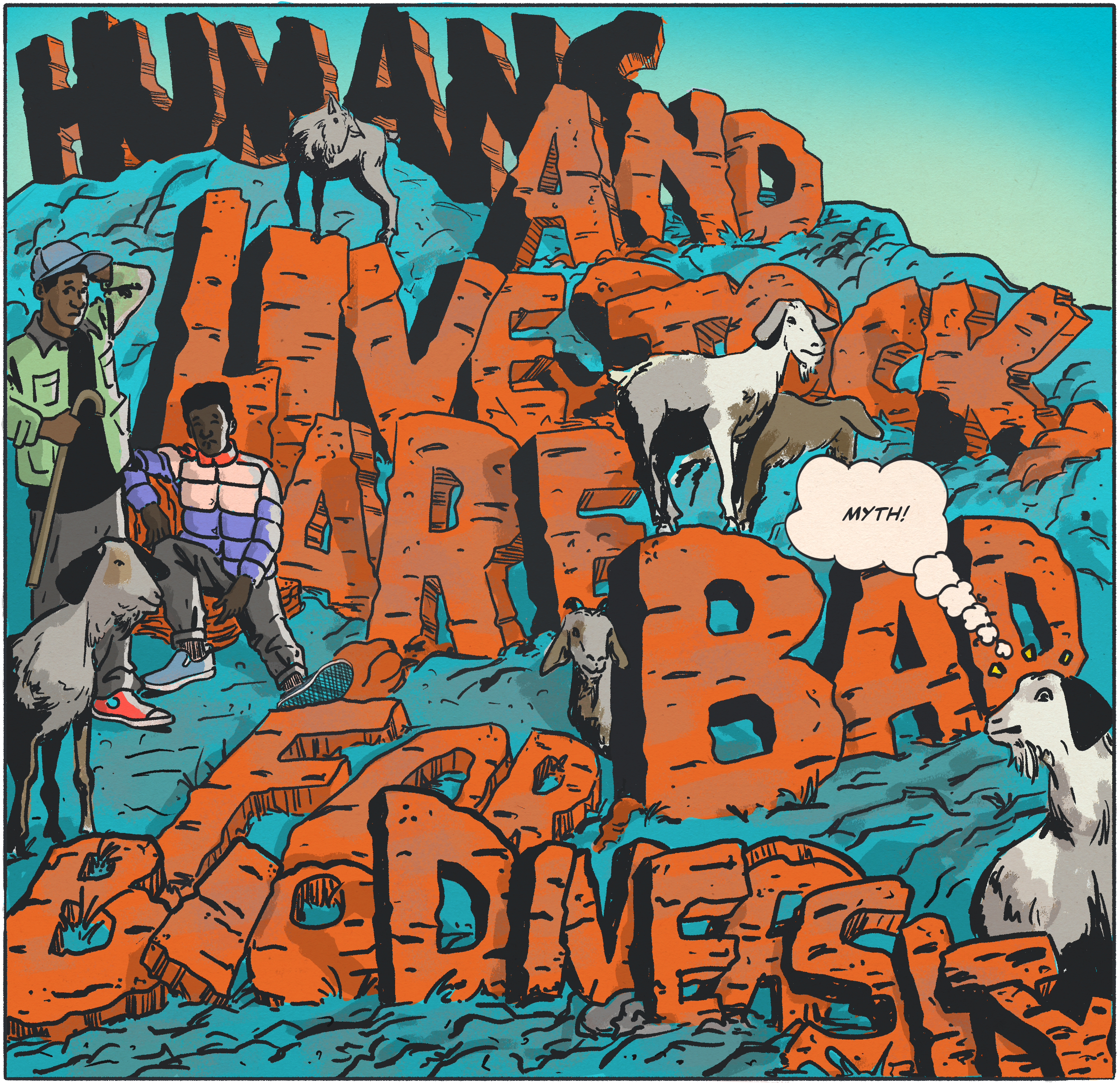 Myth: People and livestock are bad for biodiversity