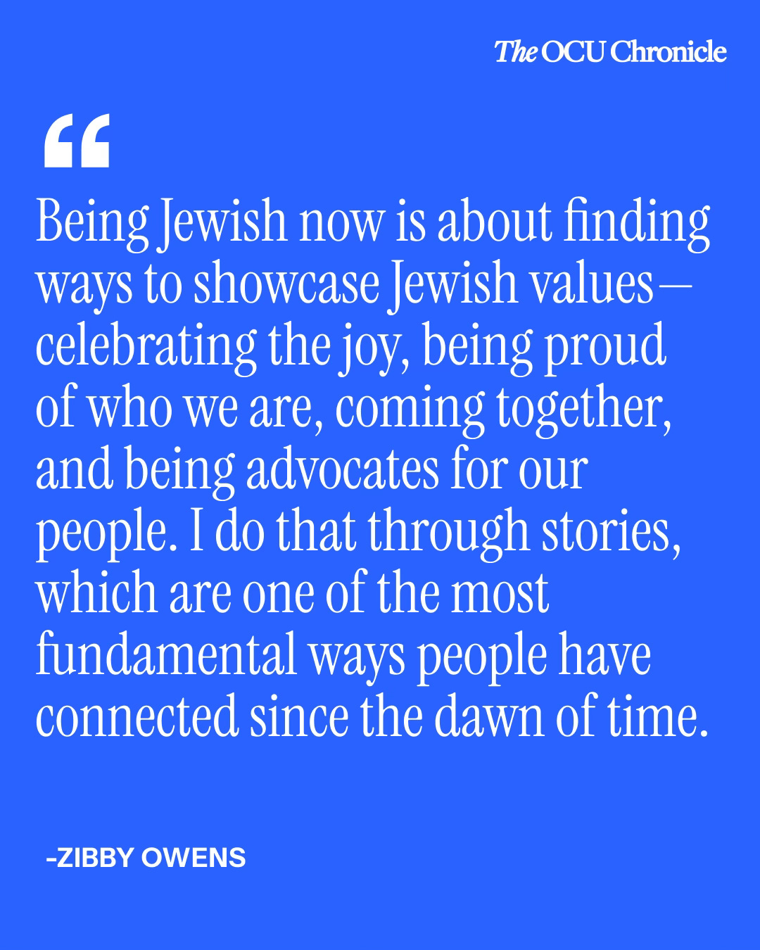 The OCU Chronicle Podcast