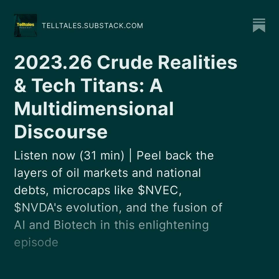 2023.26 Crude Realities & Tech Titans: A Multidimensional Discourse