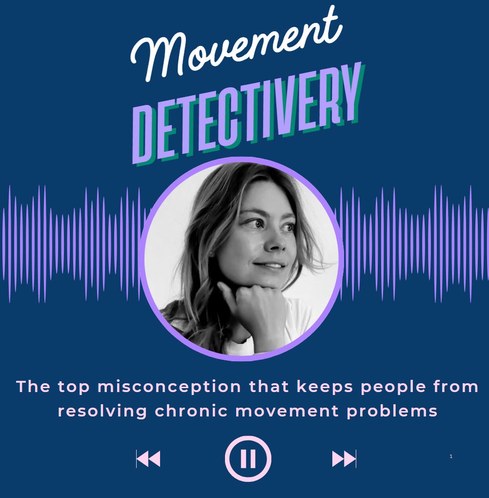 The Top Misconception That Keeps You From Resolving Chronic Movement Problems episode artwork