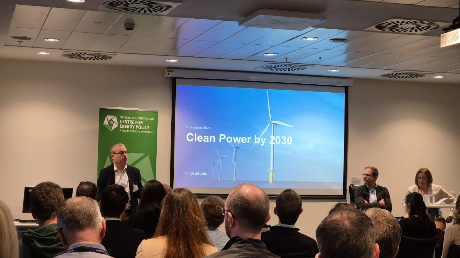 Dr David Joffe - Rapid decarbonisation of the GB energy system