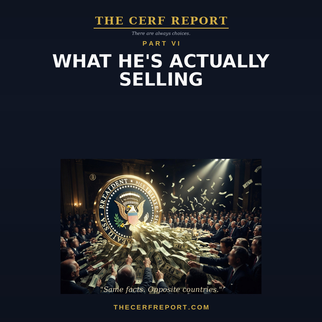 America in Crisis - Part 6 - What He's Actually Selling episode artwork