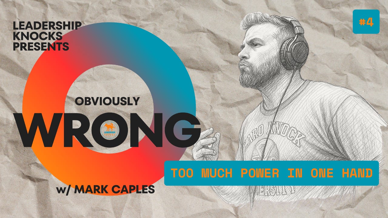 Too Much Power In One Hand episode artwork