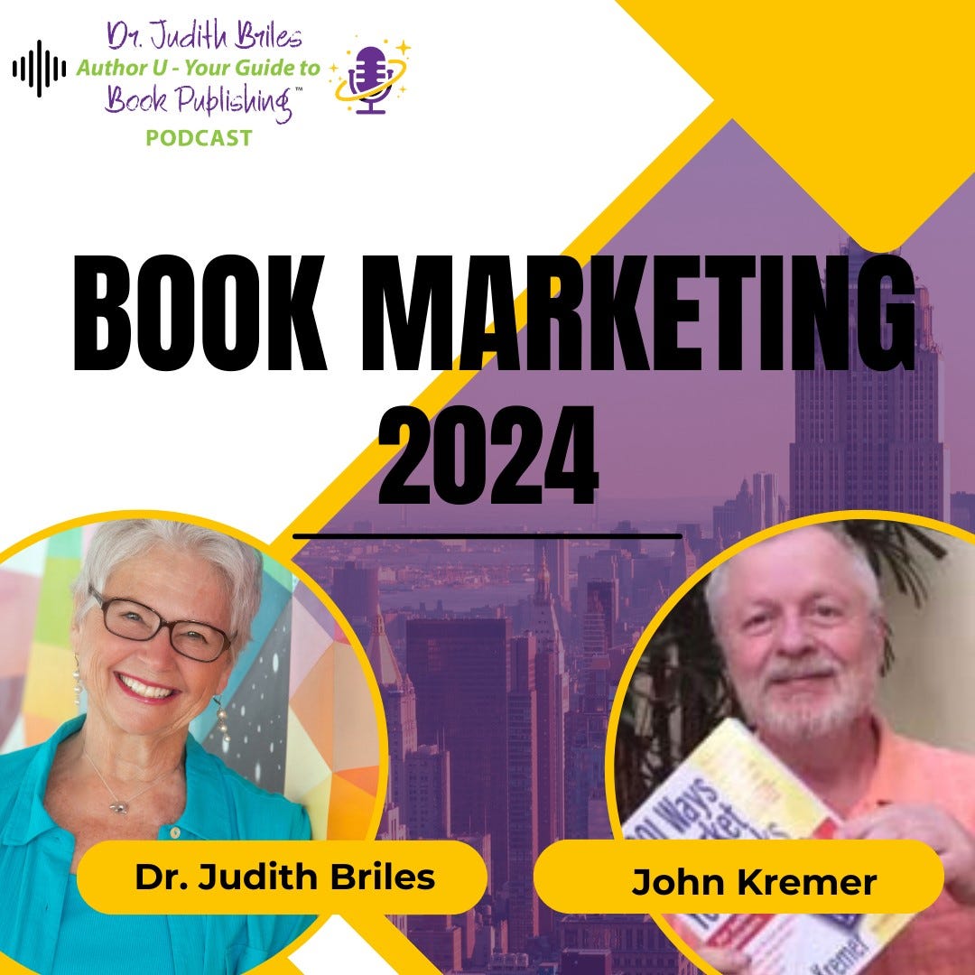 John Kremer and Judith Briles: On Marketing Books episode artwork