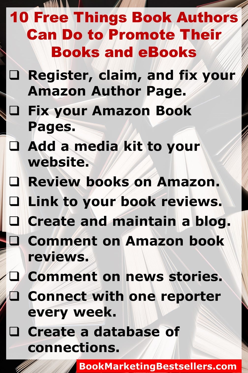 10 Free Things You Can Do to Promote Your Books and eBooks episode artwork