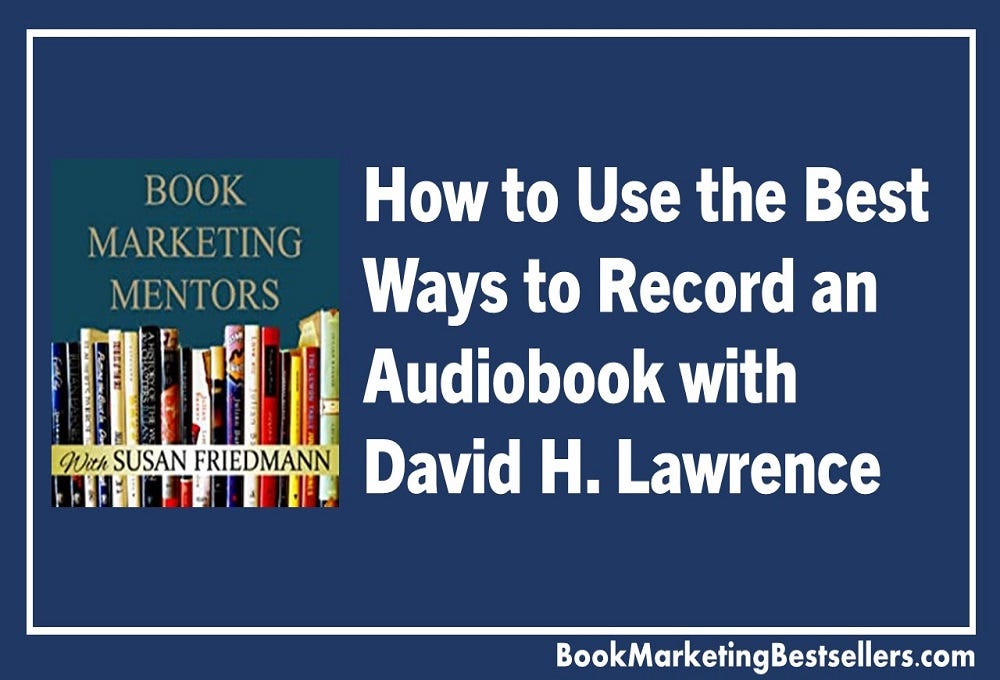 Book Marketing Podcast of the Day: How to Record Audiobooks episode artwork