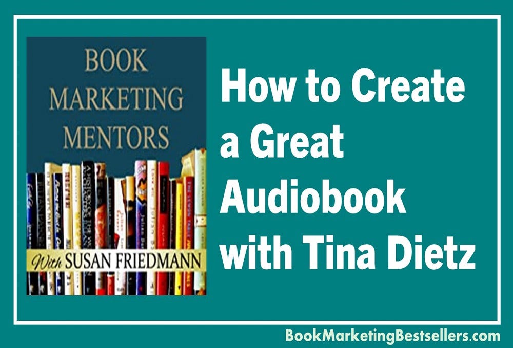 Book Marketing Podcast of the Day: How to Create a Great Audiobook episode artwork