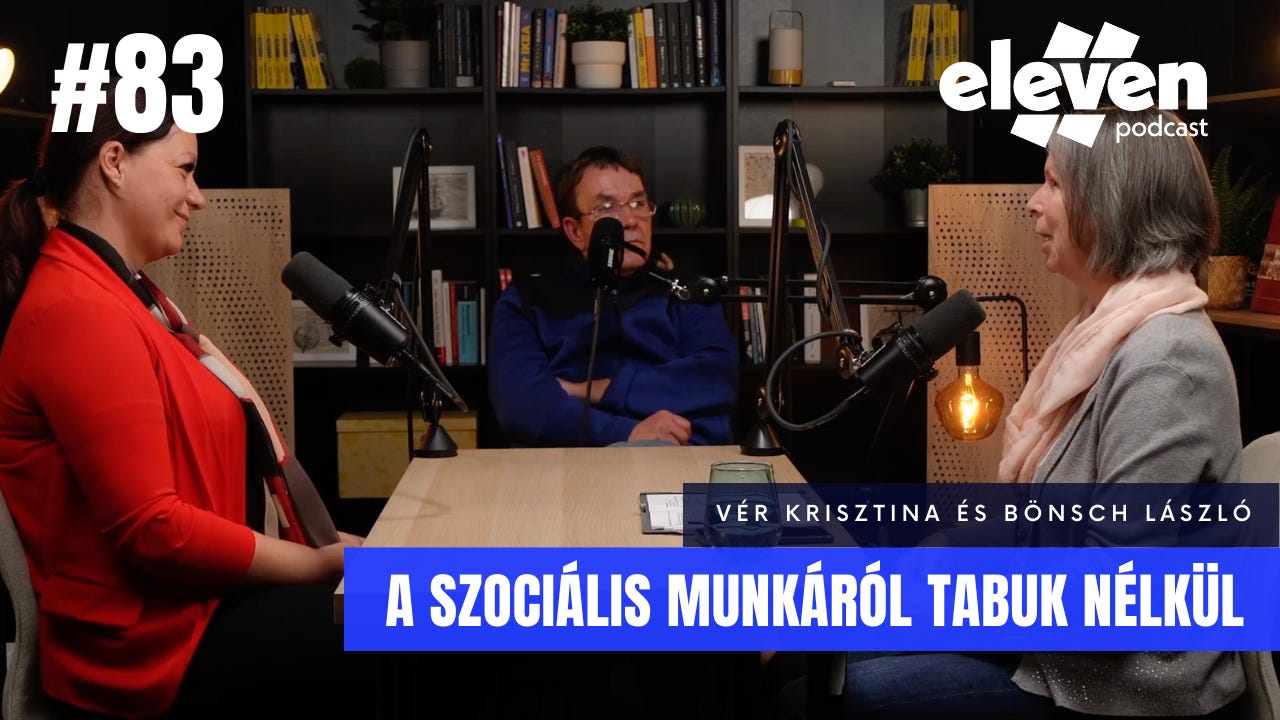 A szociális munka kőkemény valóságáról és szépségeiről kendőzetlenül | Eleven Podcast #83
