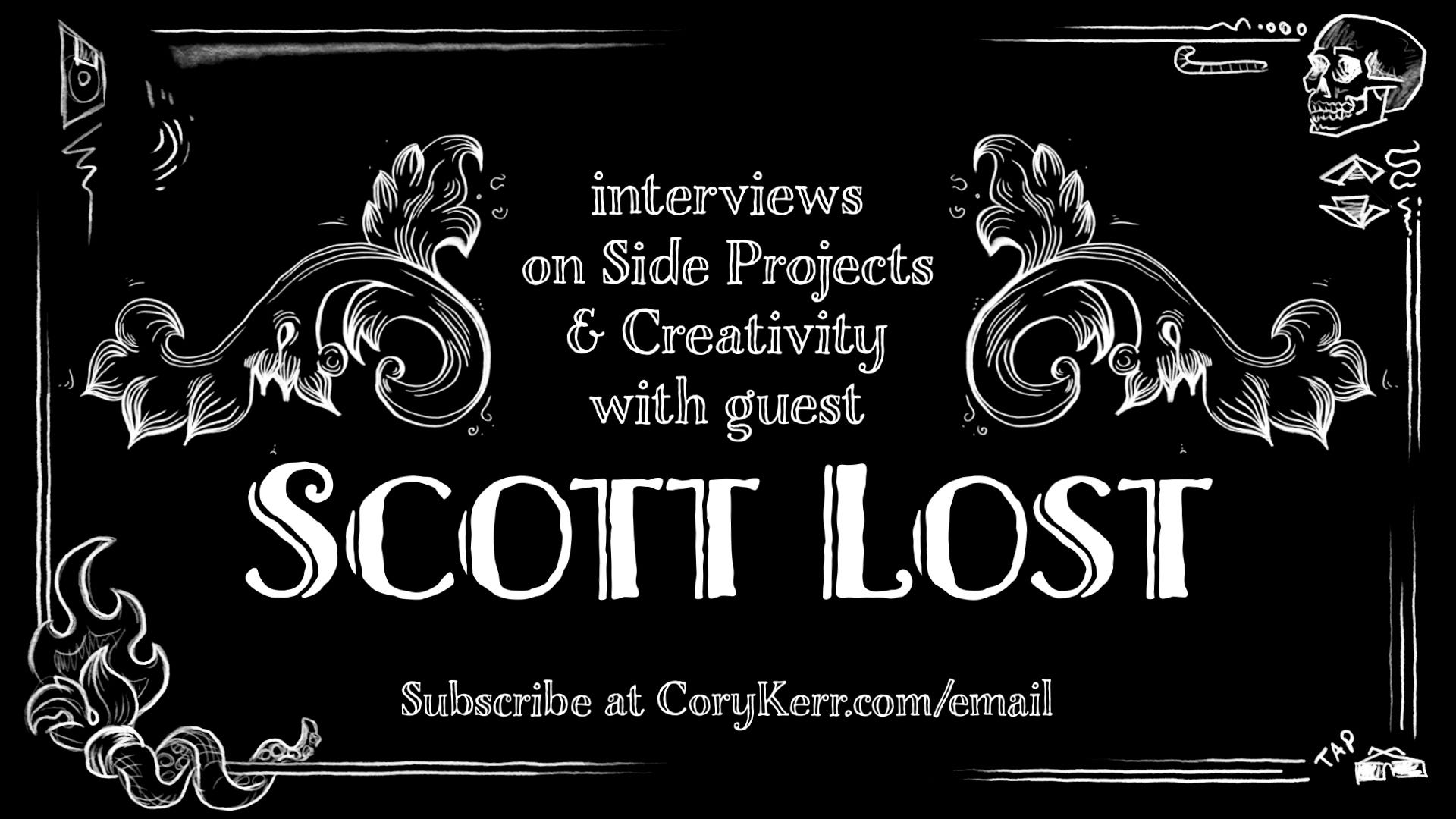 Creative Projects - Scott Lost episode artwork