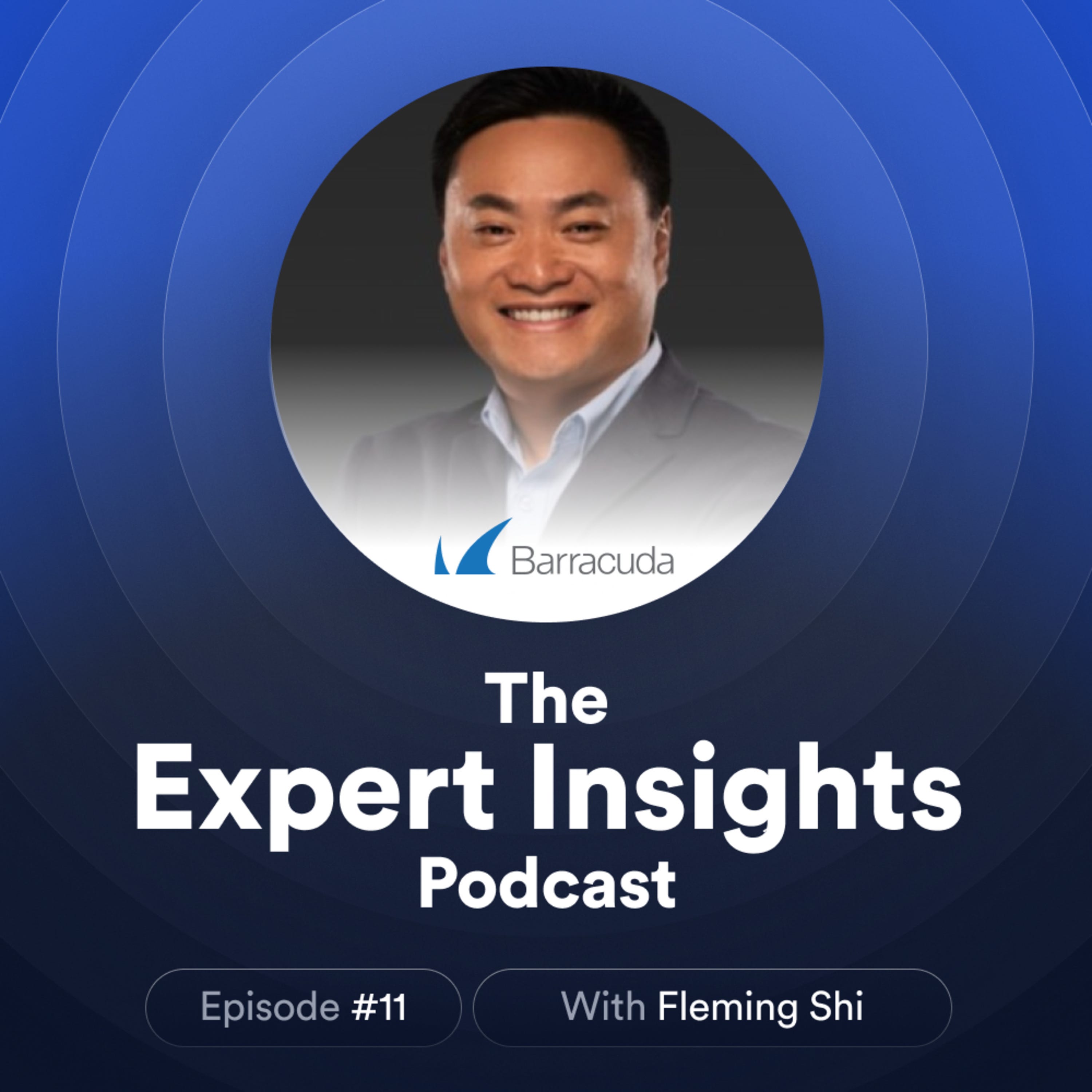 #11 - Investing In Cybersecurity Resilience (Fleming Shi, Barracuda Networks) episode artwork