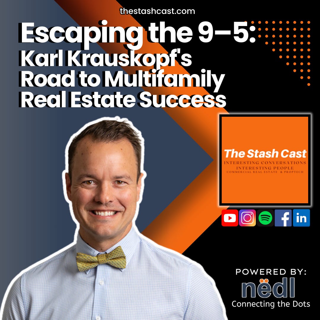 S2 EP 8: Escaping the 9–5: Karl Krauskopf's Road to Multifamily Real Estate Success episode artwork
