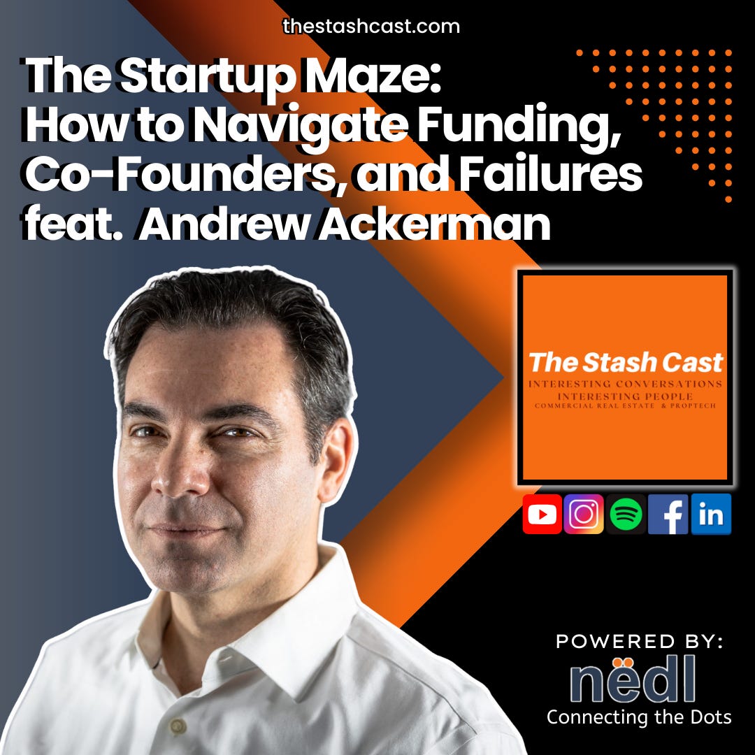 S2 EP 13: The Startup Maze: How to Navigate Funding, Co-Founders, and Failures feat. Andrew Ackerman