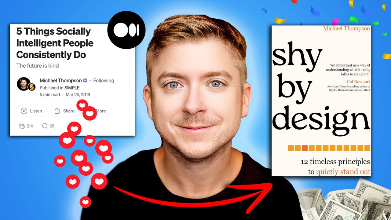From Medium Post to Bestselling Book | Interview with Debut Author Michael Thompson  episode artwork