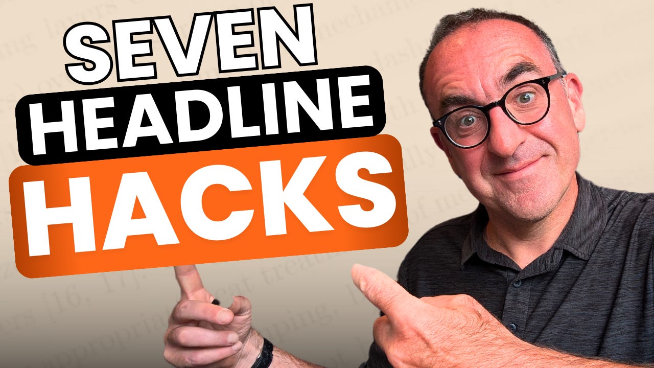 7 Headline Hacks That Will Make You More Money Than 97% Of Writers | Learn From Derek Hughes  episode artwork