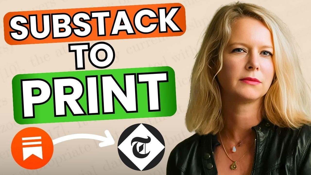Get Your Substack Posts in Newspapers and Magazines | With Expert Anna Wharton  episode artwork