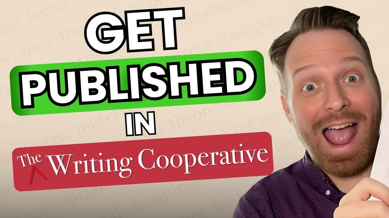 A Complete Guide to Getting Published in The Writing Cooperative on Medium | With Insider Justin Cox  episode artwork