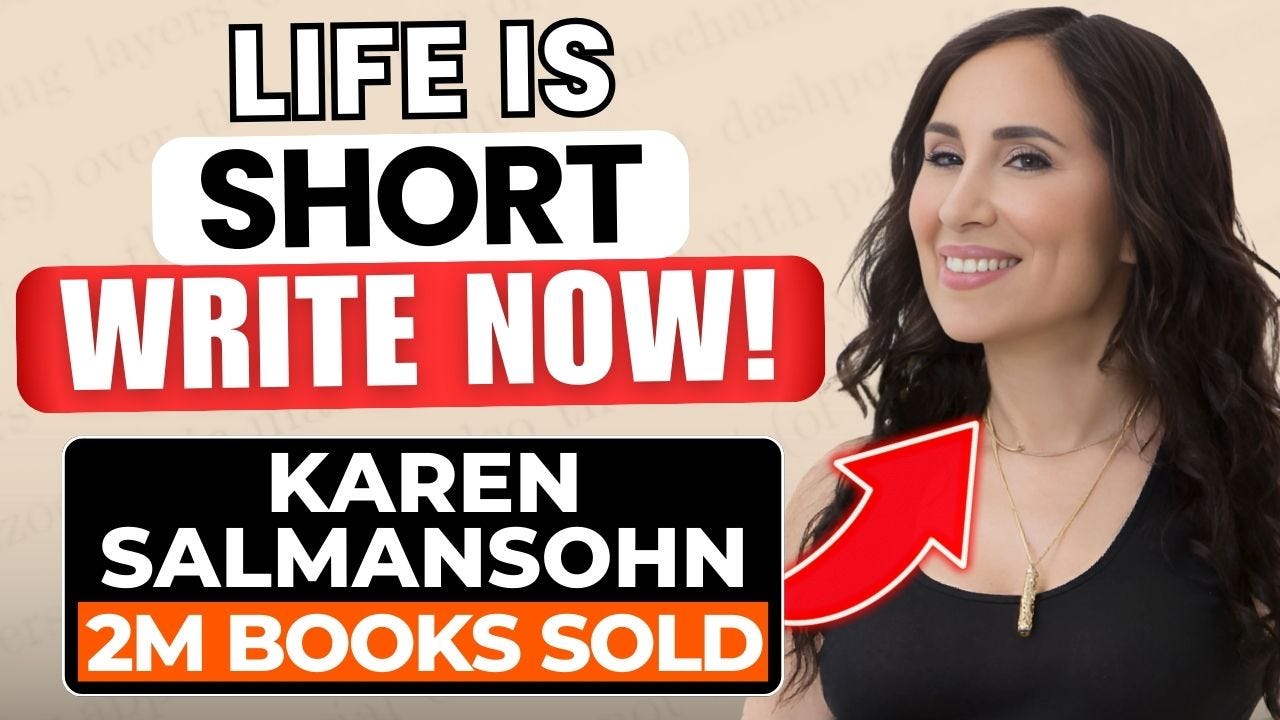Write Your Eulogy. Live Your Best Story | with Bestselling Author Karen Salmansohn  episode artwork