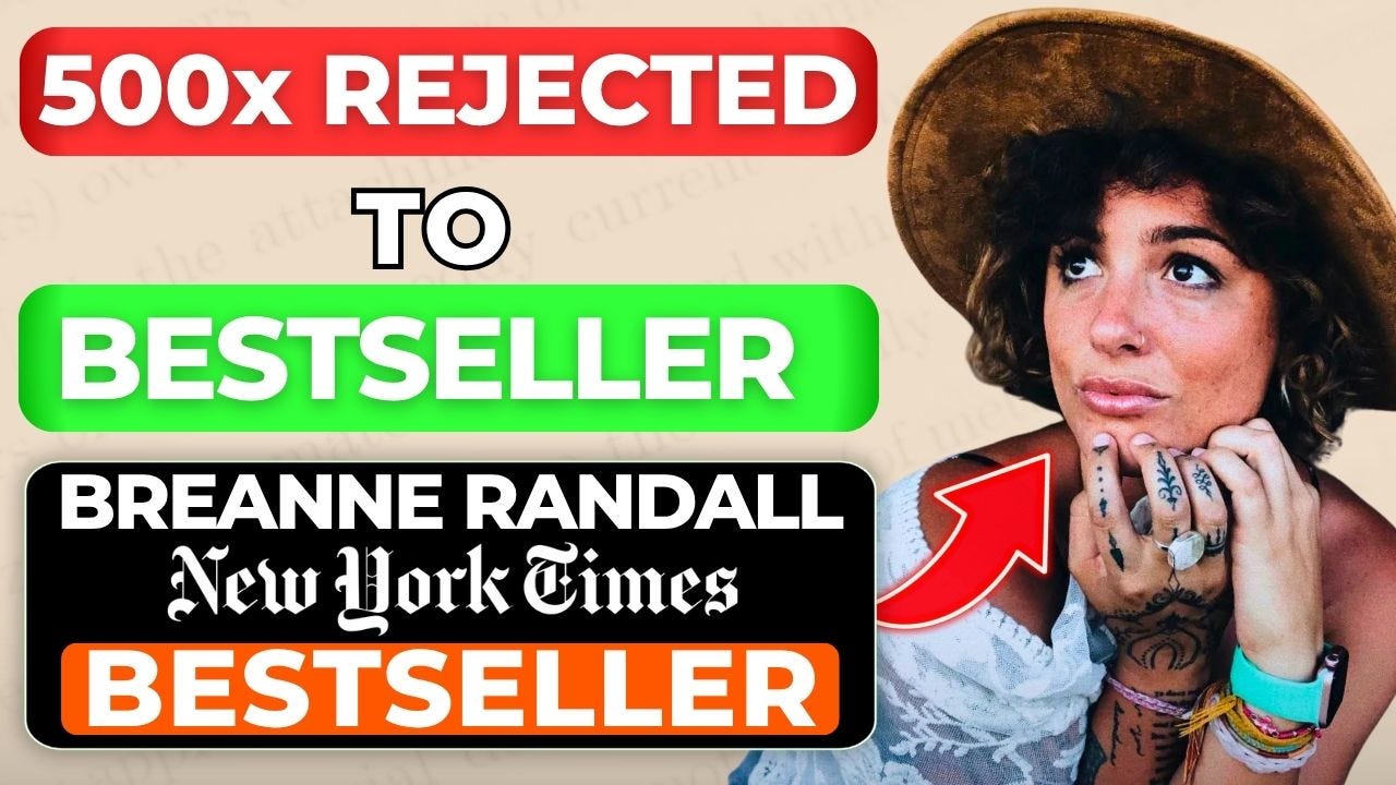 500 Rejections Later… The Underdog Who Made the New York Times Bestseller List | ✨Witchy Author Breanne Randall episode artwork