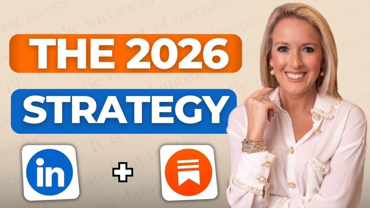 The LinkedIn + Substack Strategy for 2026: Get Seen and Paid episode artwork