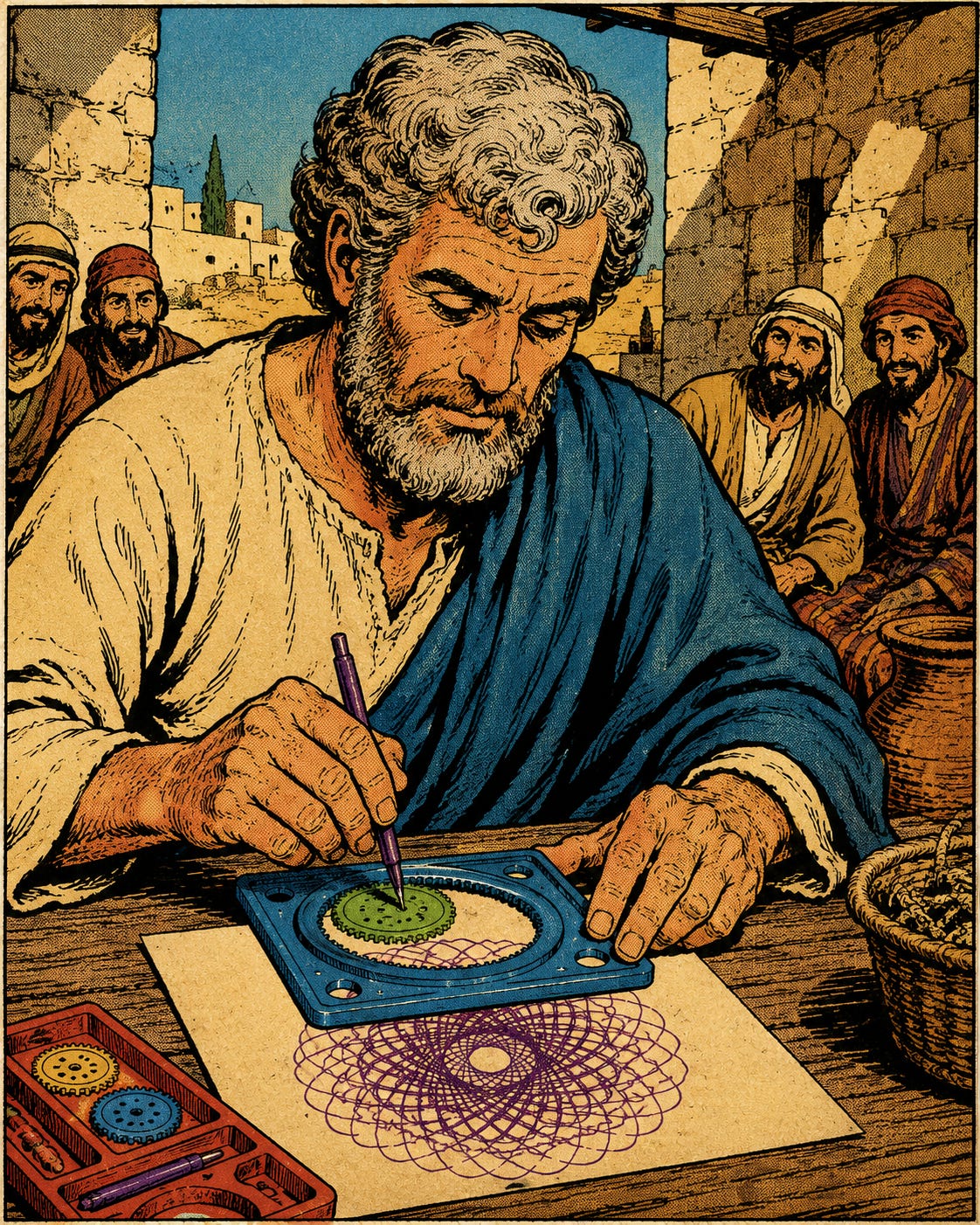 The Cosmic Spirograph  episode artwork