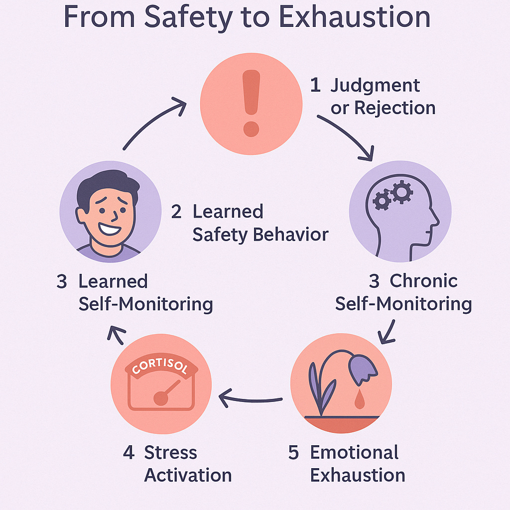 Masking, Unmasking, and the Exhaustion in Between Masking, Unmasking, and the Exhaustion in Between