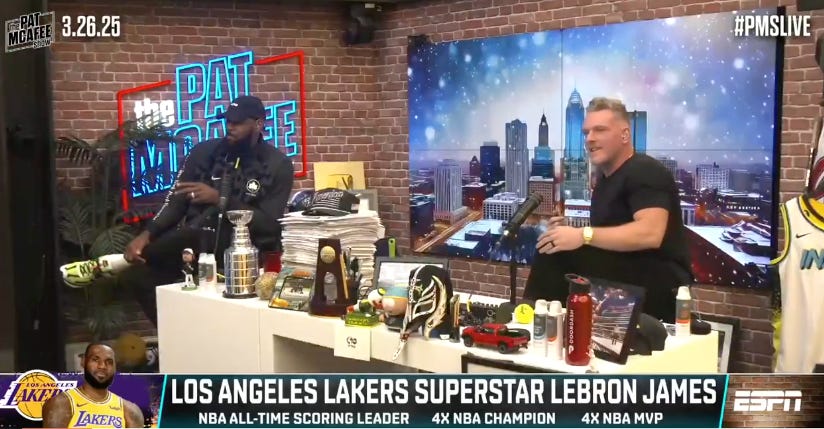 HoS Ryan Glasspiegel on LeBron X McAfee