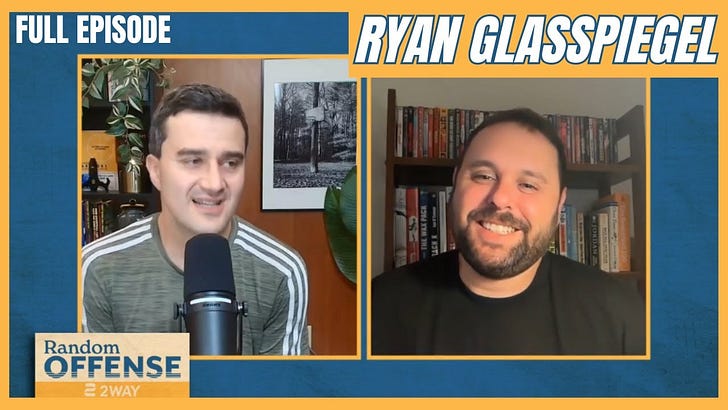 Random Offense with Ryan Glasspiegel on the HoS feed