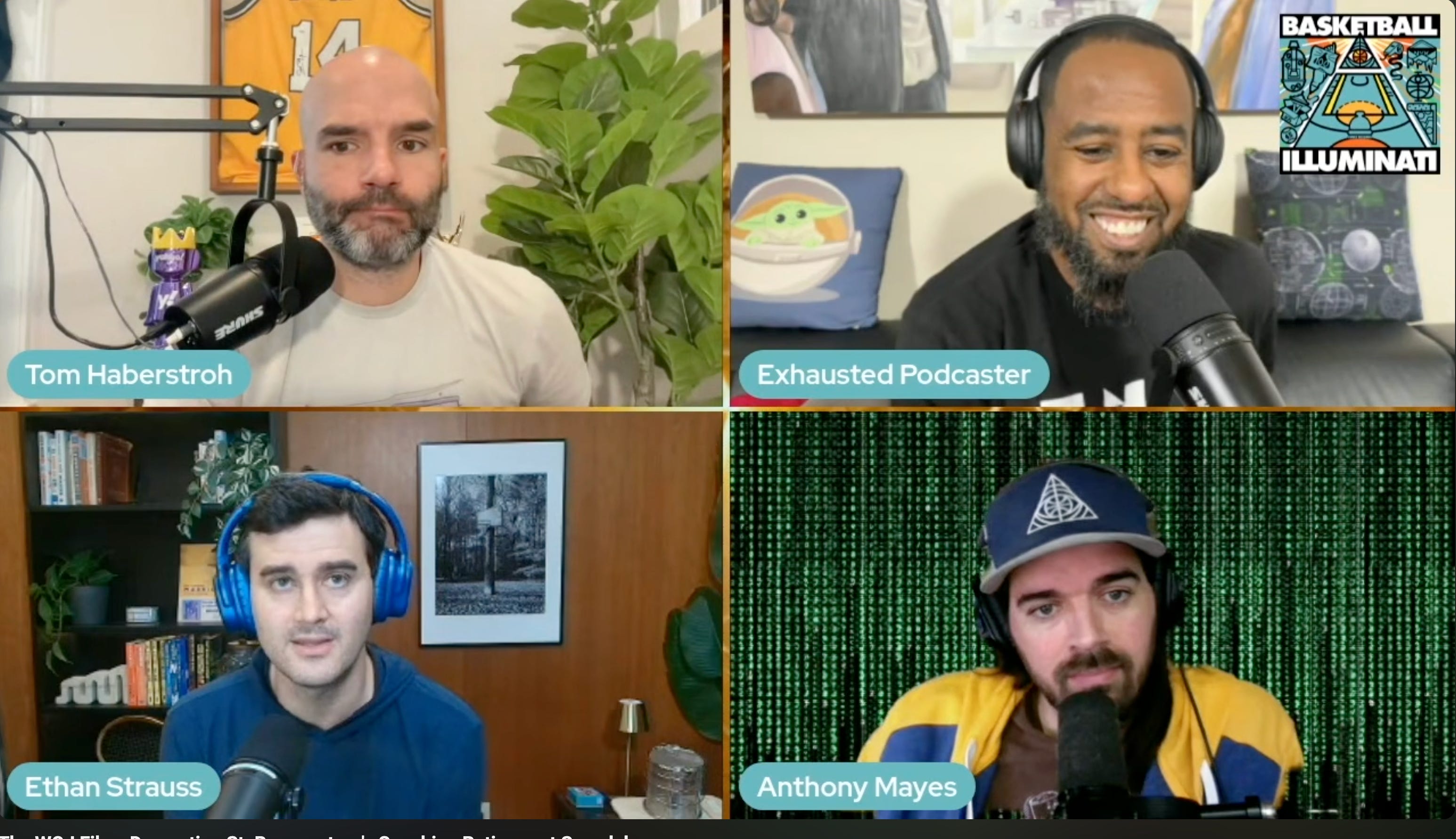 Arguing WOJ and Luke Kornet on Basketball Illuminati