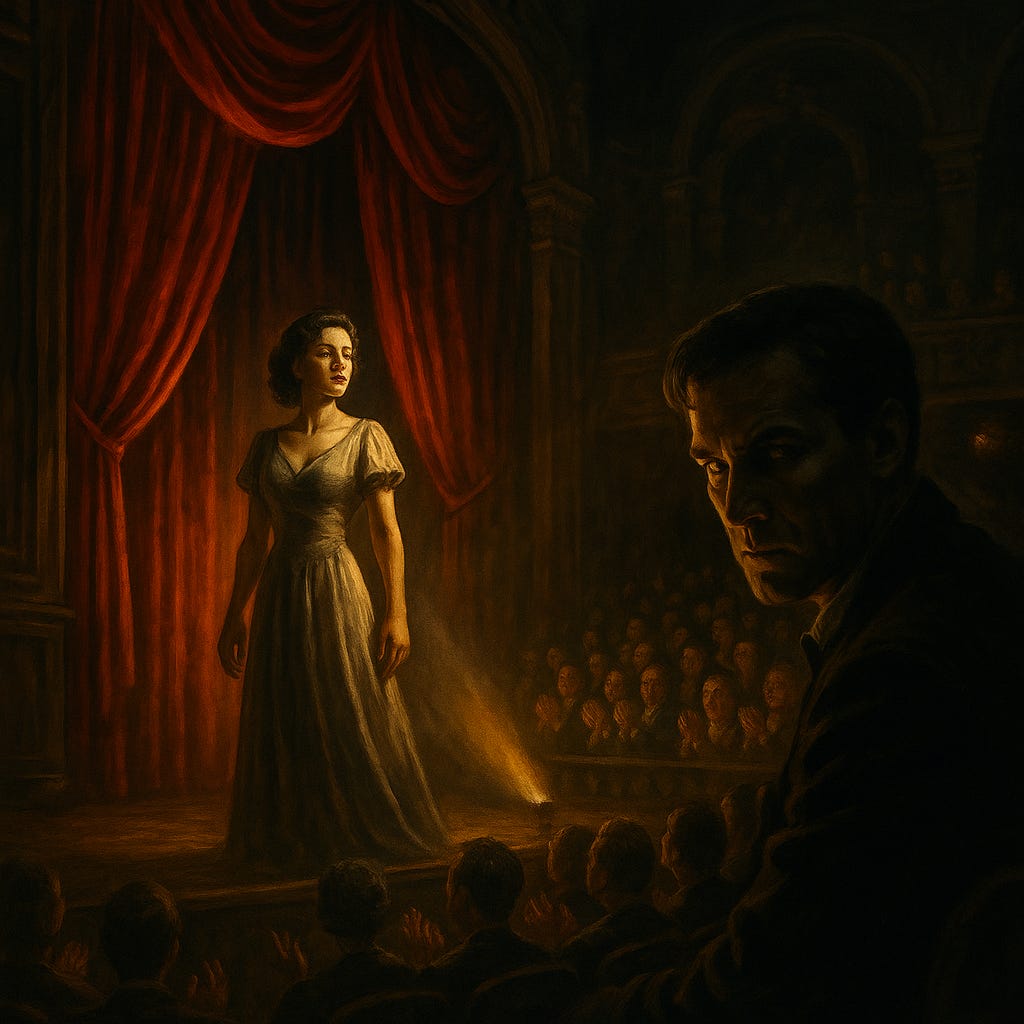 The Actress, the Blackmailer, and the Perfect Performance episode artwork