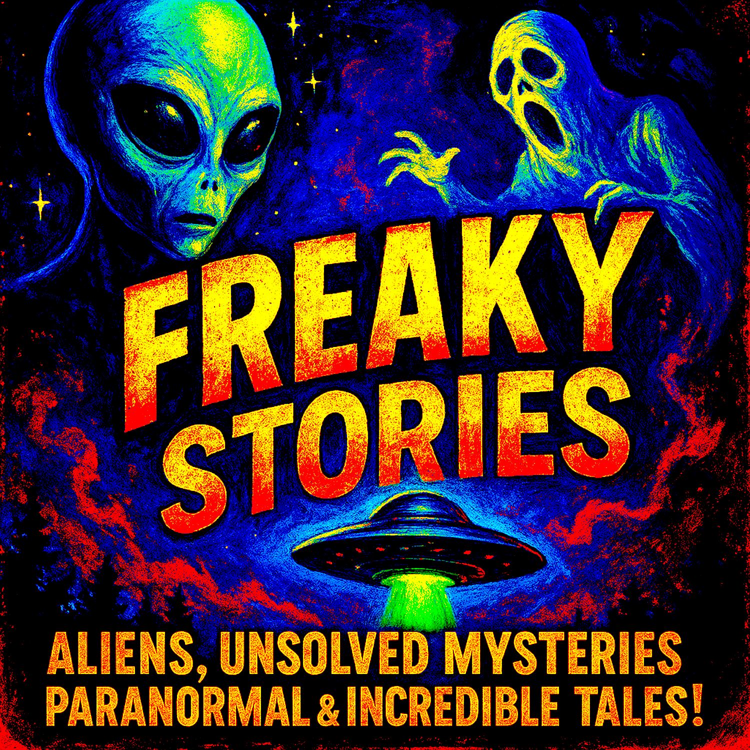 FREAKY STORIES 🔥 ALIENS, UNSOLVED MYSTERIES, PARANORMAL & INCREDIBLE ...