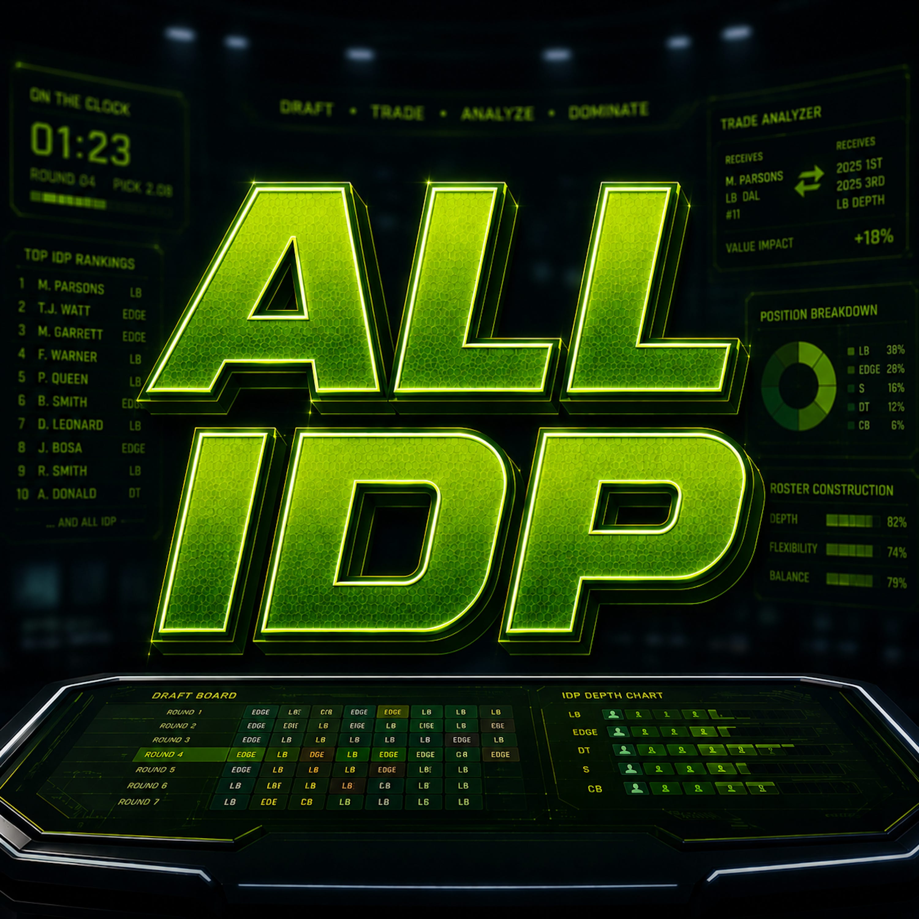 IDP Bets: Season-Long Tackle + Sack Prop Bets (2024 Season) episode artwork