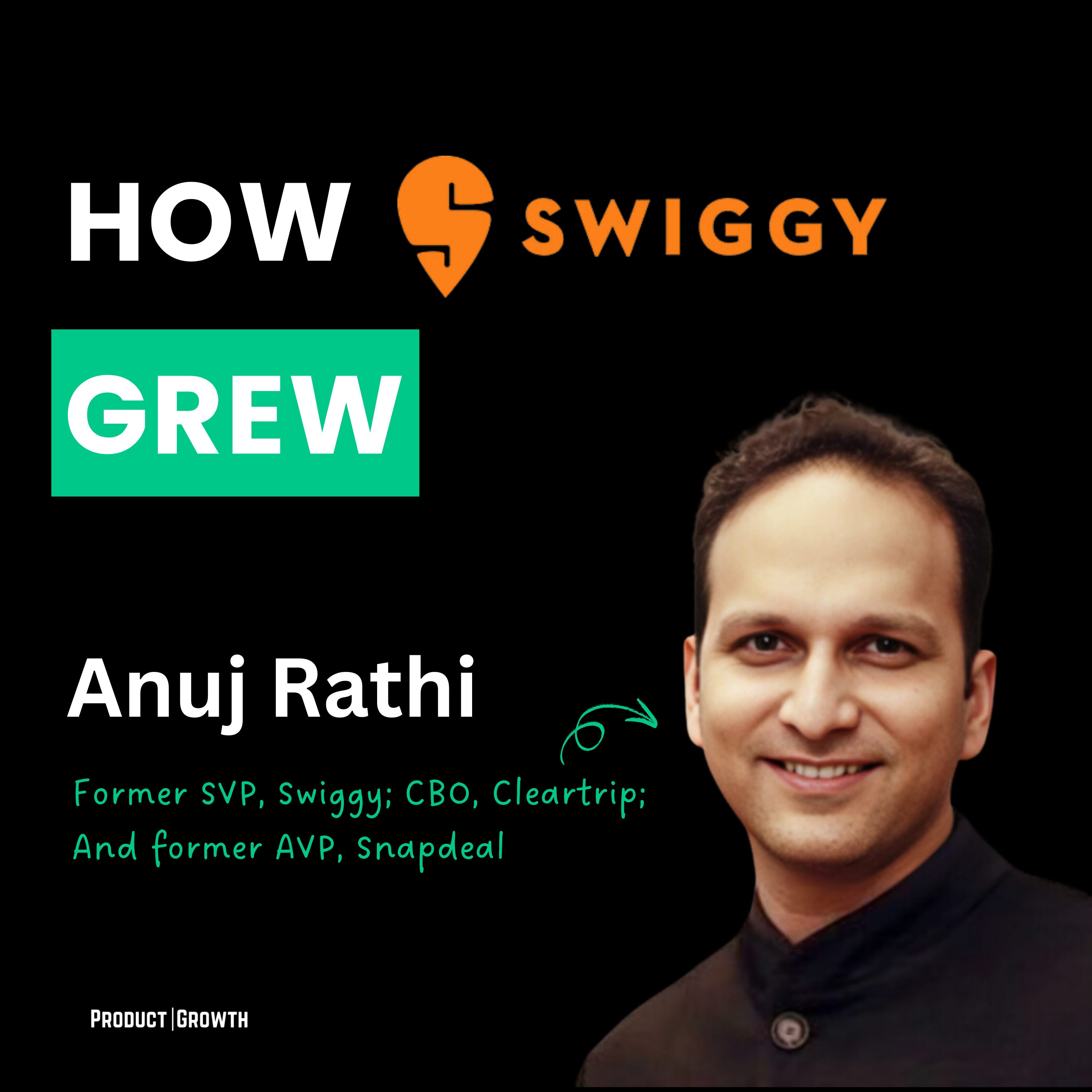 How Swiggy Went From 30K to 1 Million Orders Per DAY With Fmr SVP of Product + Growth, Anuj Rathi