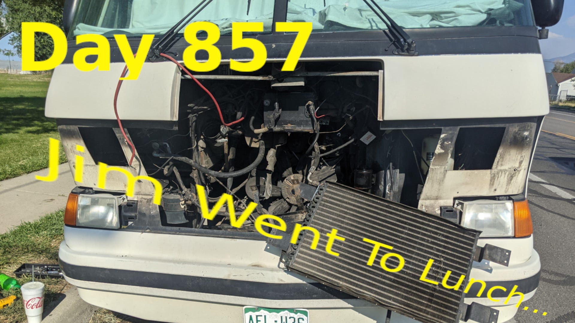 Day 857. September 09, 2021. Jim Went to Lunch...