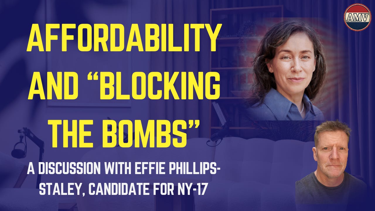 Affordability, Taxing the Rich and "Blocking the Bombs" episode artwork