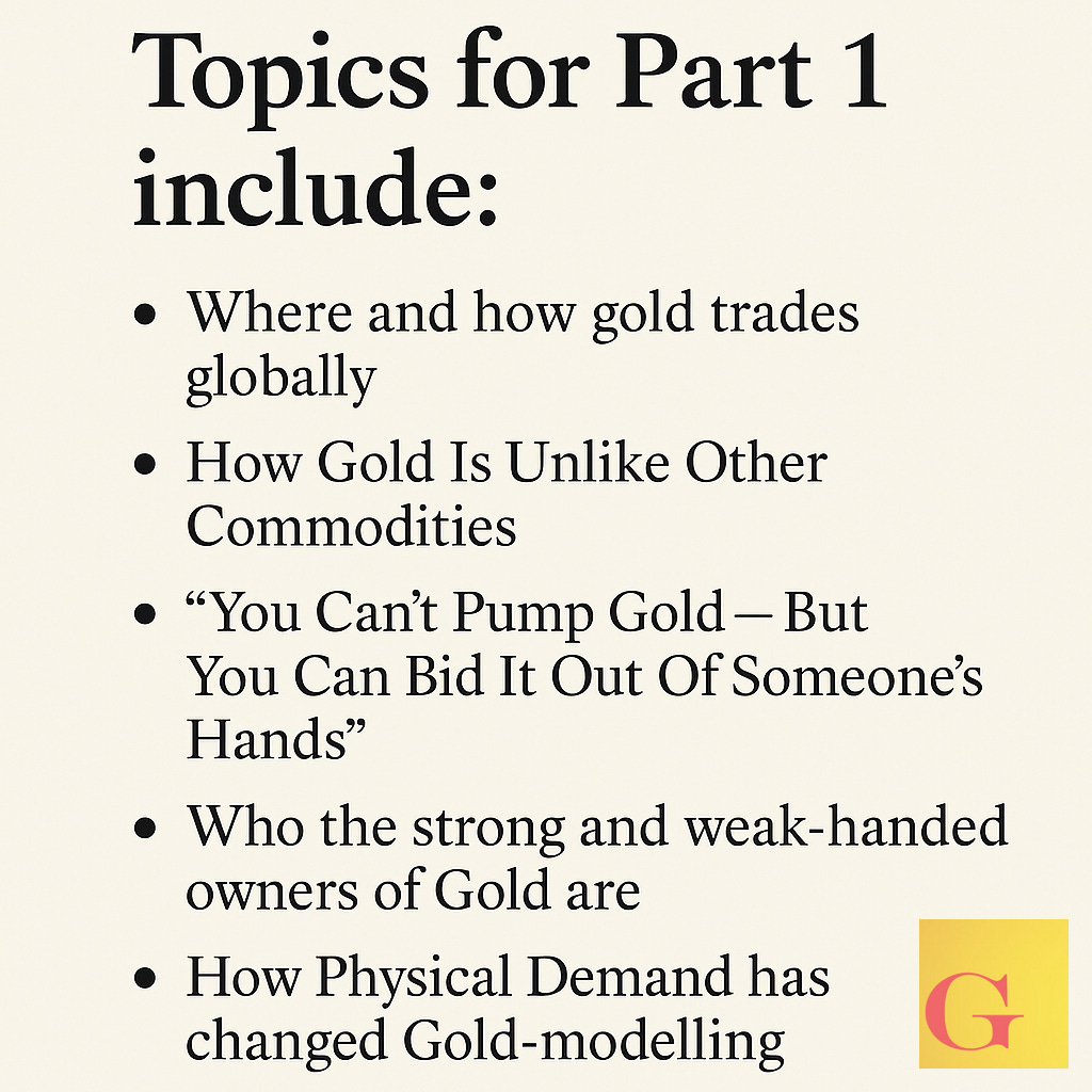 Goldman Sachs’ Gold Primer: Conviction Flows and Market Structure episode artwork