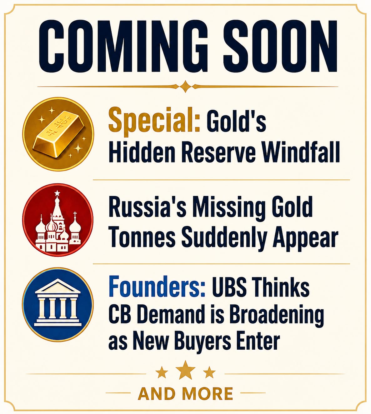 Forget Turkey, CB Gold Demand is Broadening episode artwork