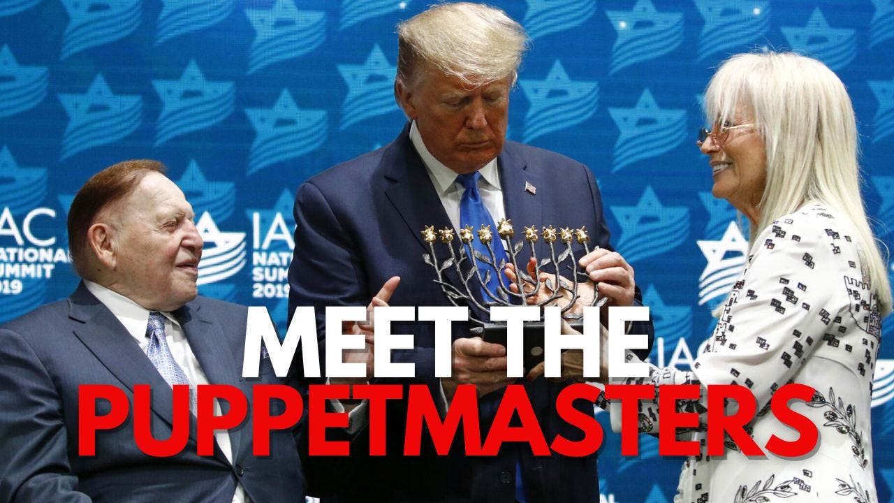 The Zionist Billionaires Behind Both Trump & Netanyahu’s Rise to Power | Who Are the Adelsons? episode artwork