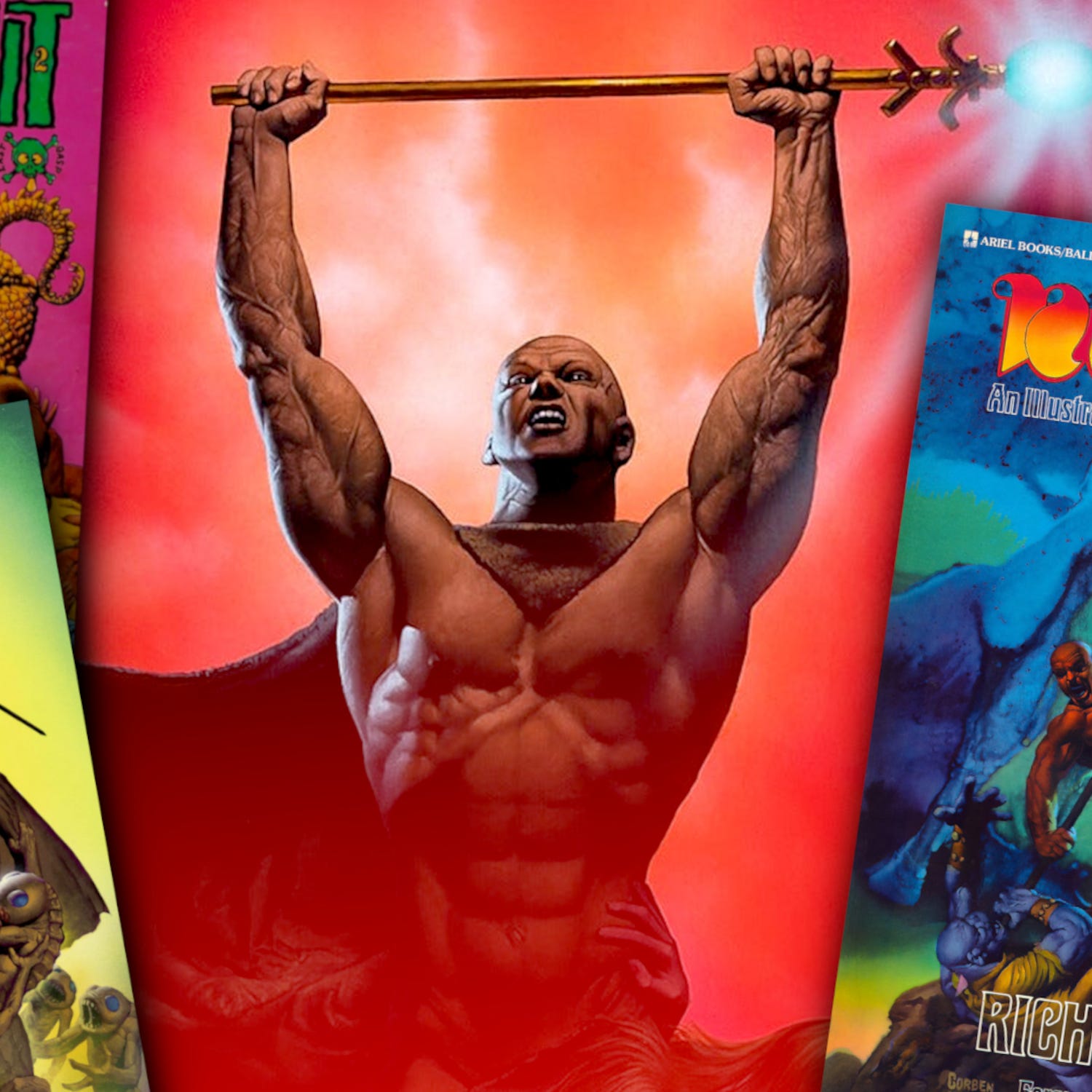 RICHARD CORBEN : ÉPOPÉE FANTASTIQUE AU PAYS DE DEN