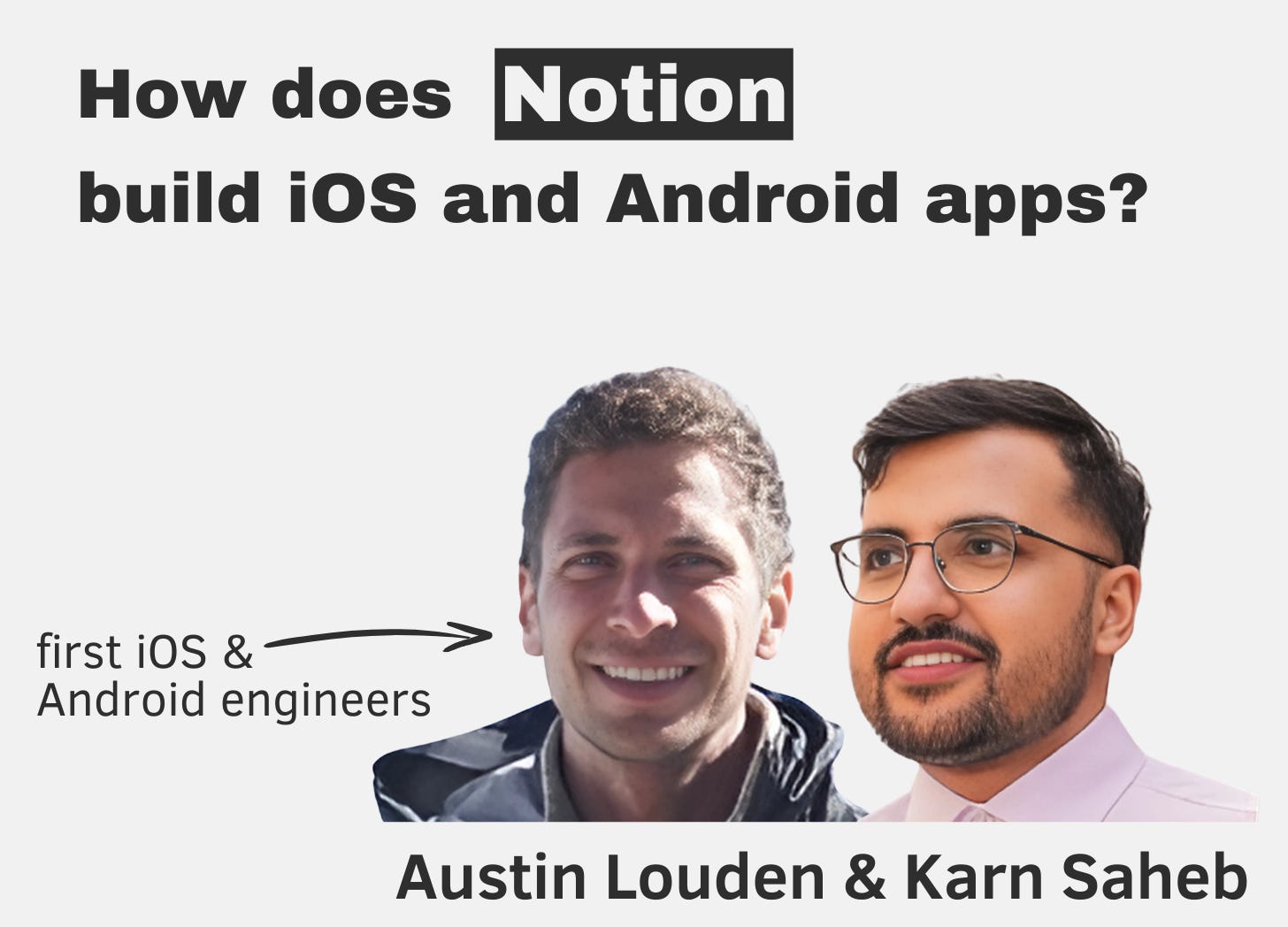 Notion: going native on iOS and Android