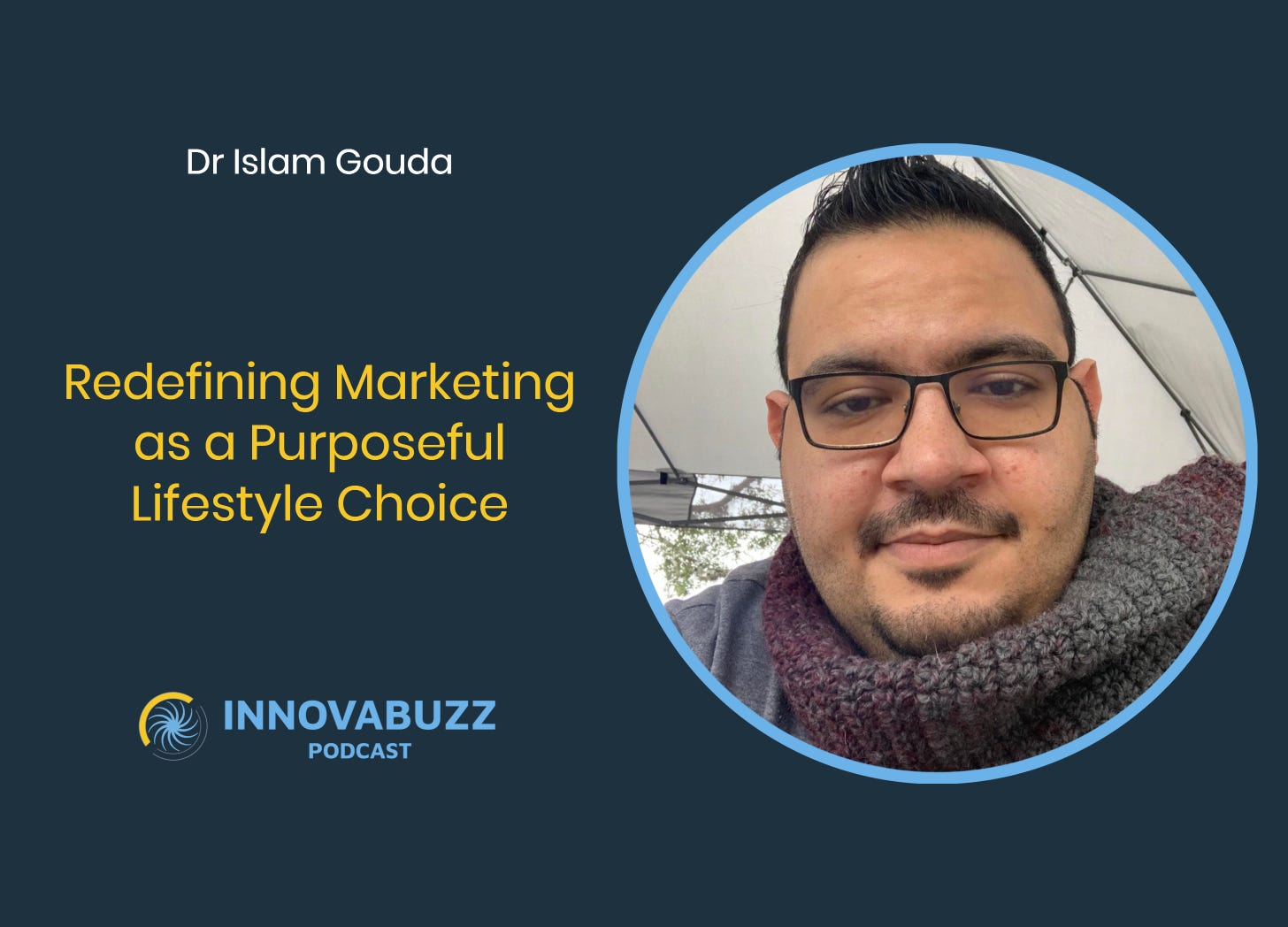 Dr Islam Gouda, Redefining Marketing as a Purposeful Lifestyle Choice - Innova.buzz 660