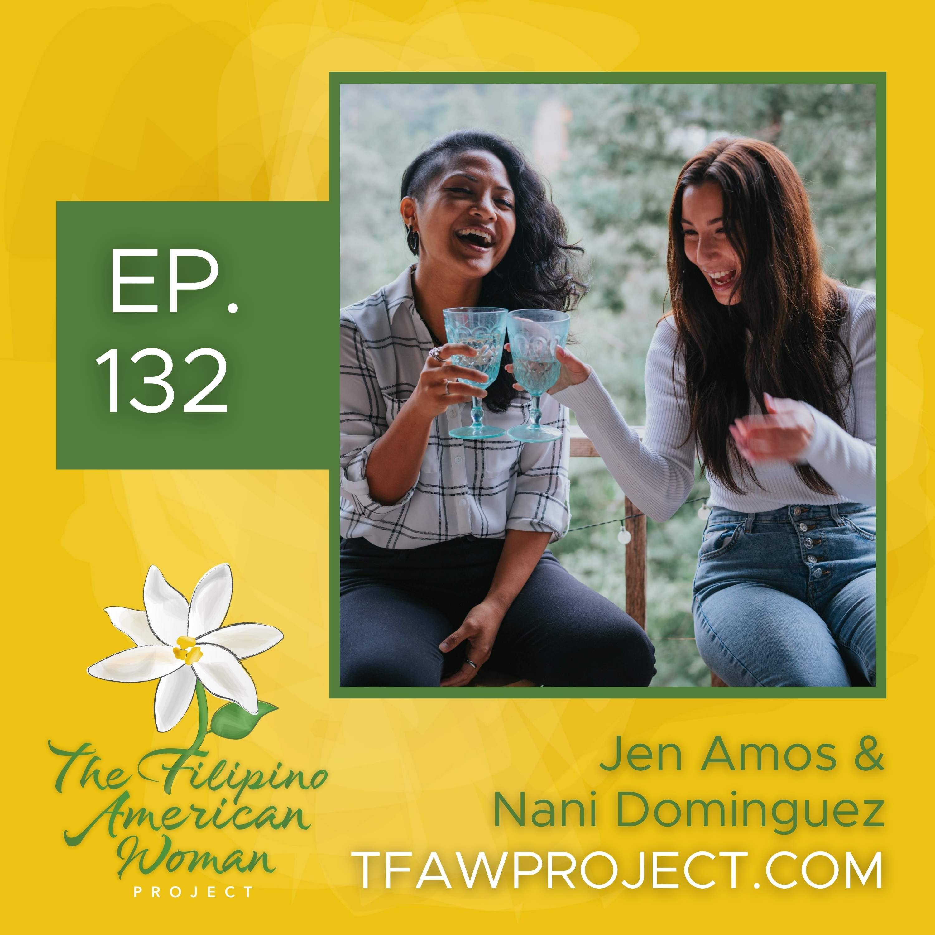132: “This was not history to me, at least not then.” Seasons Greetings, Birthdays and Book Club Updates with Jen and Nani episode artwork