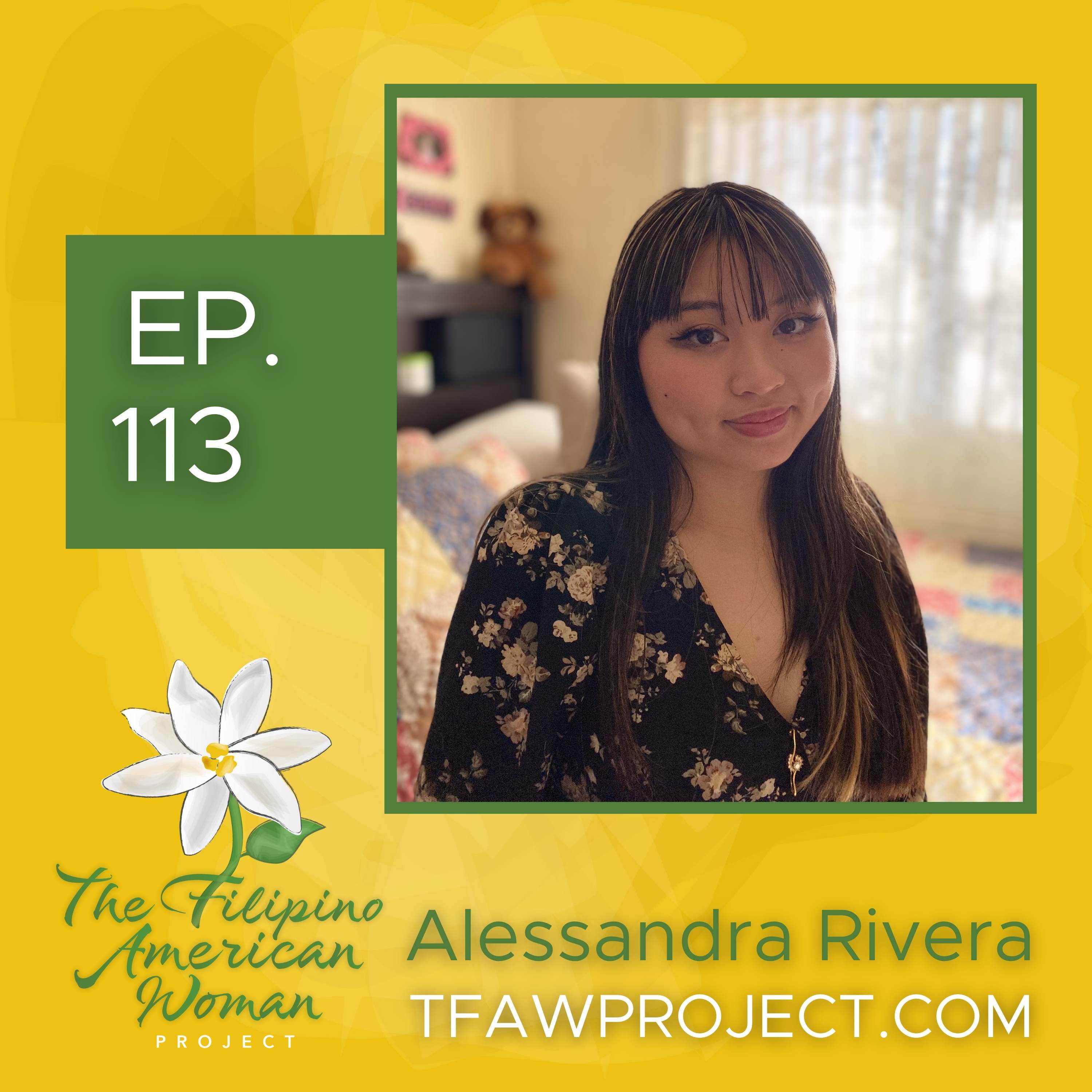 113: “Through you guys, I’ve found the language. The cycle can end with me.” Using intimate activism to redefine the meaning of strength with Alessandra Rivera episode artwork