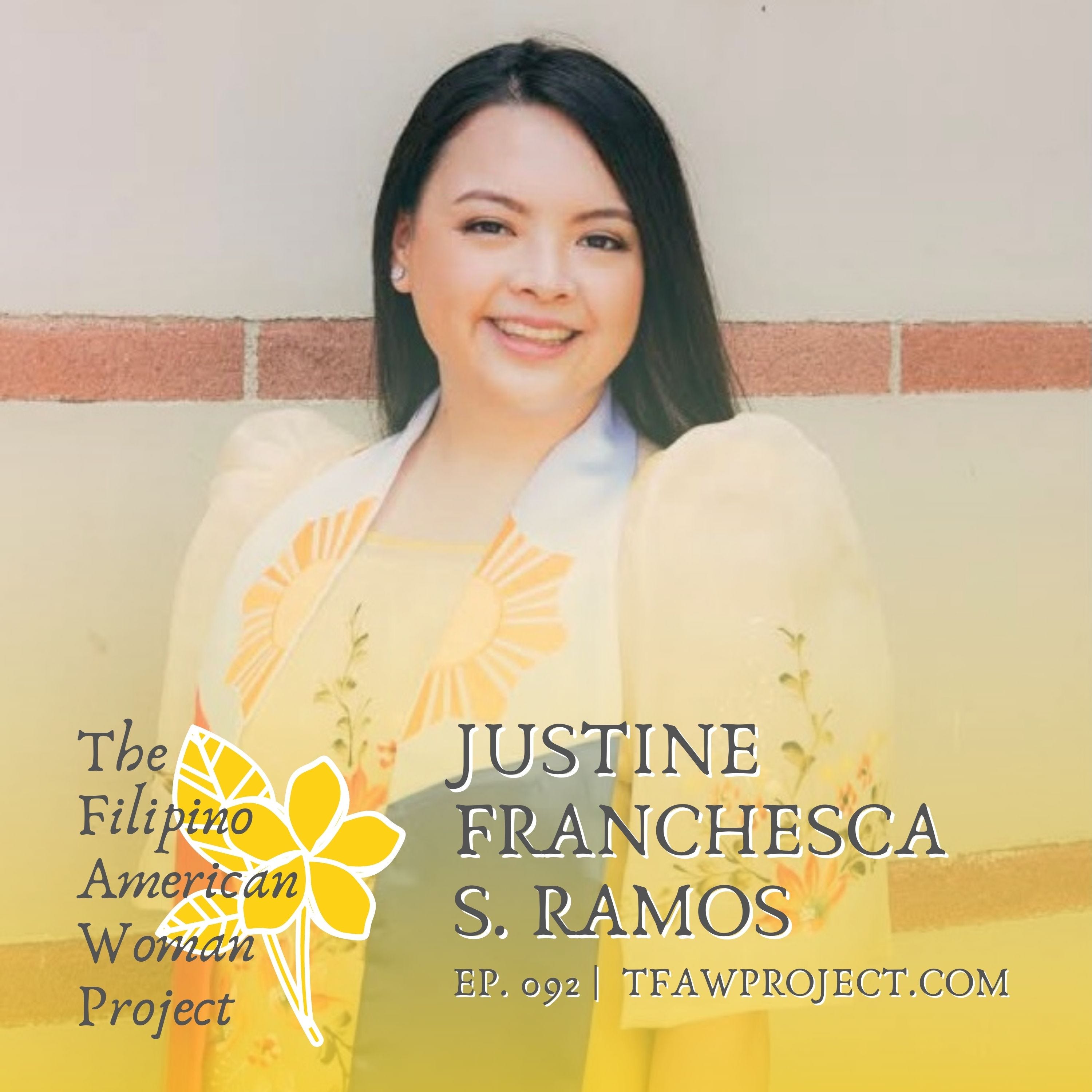 092: "Loss of identity is the cost of a colonized mentality." Peeling back the onion layers of Philippine history, culture & revolution with Justine Franchesca S. Ramos episode artwork