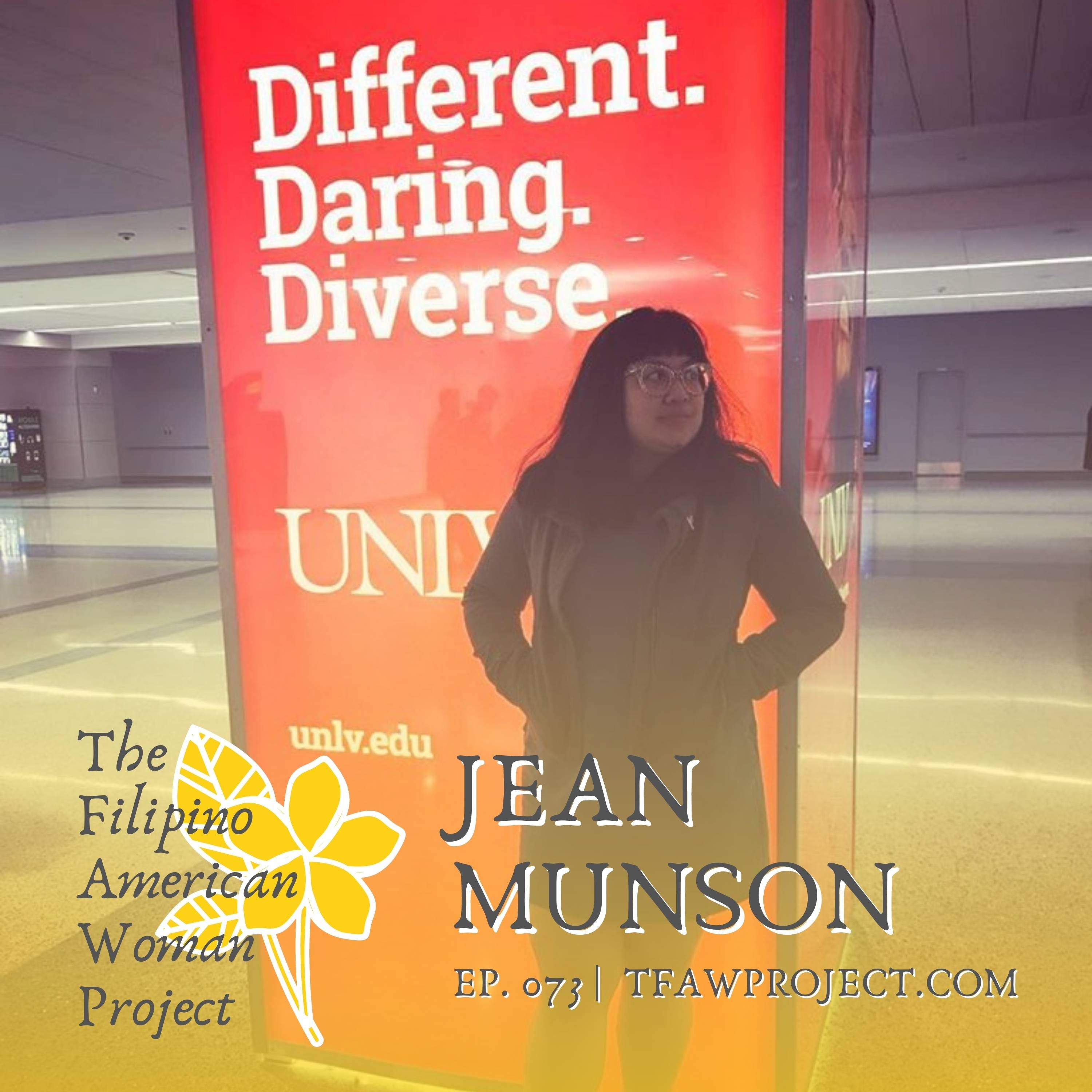 073: “If we have to take over the airwaves the way we take over karaoke, then so be it. Give us a mic, and we're here.” Life in Vegas, activism, and not waiting for permission with Jean Munson episode artwork